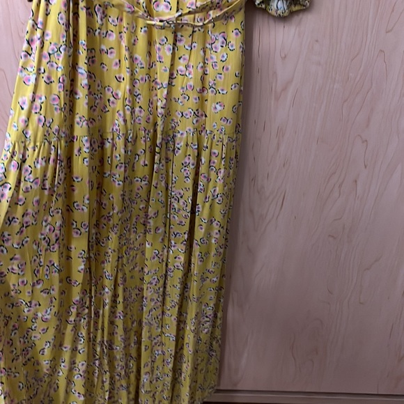 Nicholas Celie Hastings Floral Maxi Linen Dress Size 6 NWT - Picture 5 of 16